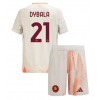 AS Roma Paulo Dybala #21 Auswärtstrikot 2024-25 Kurzarm (+ kurze hosen)